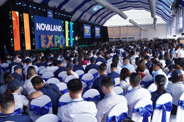 Khai mac trien lam Bat dong san an tuong - Novaland Expo 2019 hinh anh 1