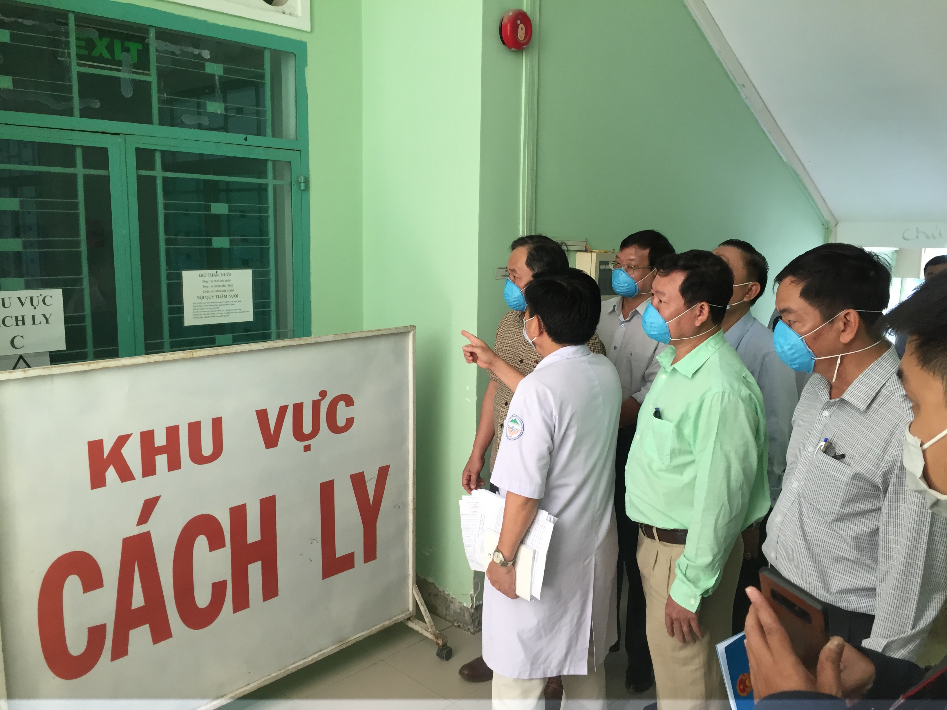 Khu vực cách ly Bệnh viện Bênh nhiệt đới tỉnh Khánh Hoà