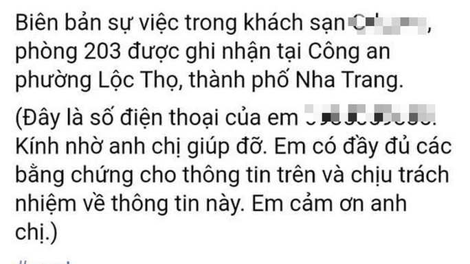 Xác minh CSGT Nha Trang gạ tình - Ảnh 2.