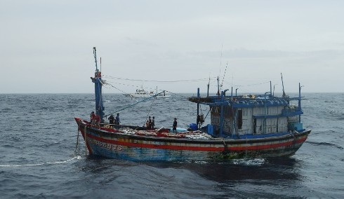 Các ngư dân trên tàu cá BĐ 98658 hiện sức khỏe đều ổn định.