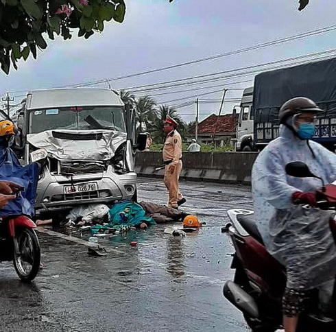 Hiện trường tai nạn