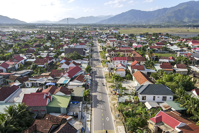 Một góc xã Bình Lộc. Ảnh: Mã Phương   