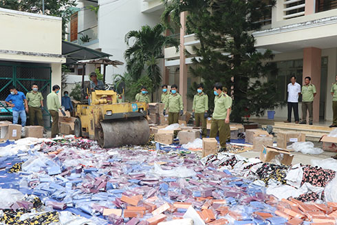 Tiêu hủy các sản phẩm