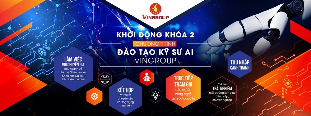 Chương trình Đào tạo Kỹ sư AI Vingroup chính thức khởi động Khóa 2 – Năm 2021.