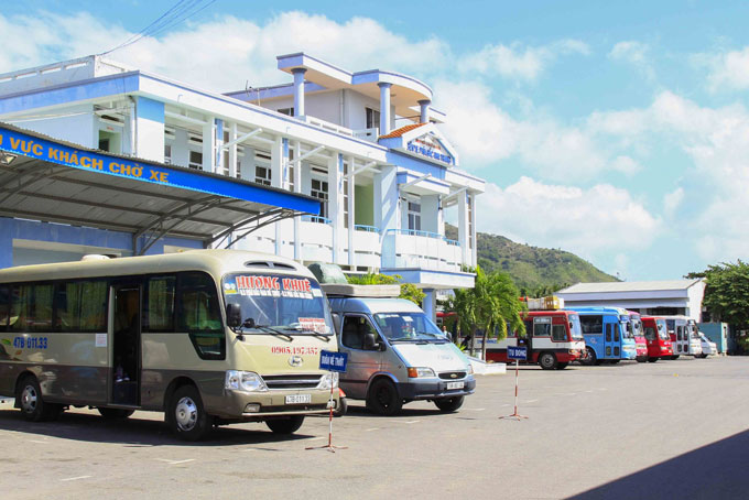 Bến xe phía Bắc Nha Trang.