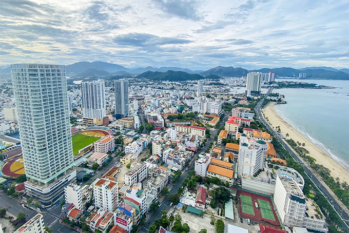 Một góc TP. Nha Trang.  