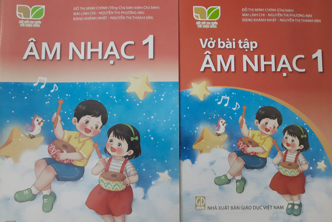 Sách giáo khoa âm nhạc lớp 1 của Bộ sách kết nối tri thức và cuộc sống.