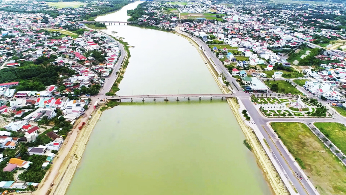 Một góc đô thị Diên Khánh.