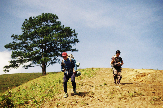 Anh Thiều Văn Sang  cùng các bạn đồng hành khám phá  cung trekking Tà Năng - Phan Dũng. 