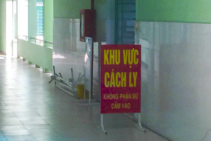 Khu vực điều trị F0 tại Bệnh viện Dã chiến số 1