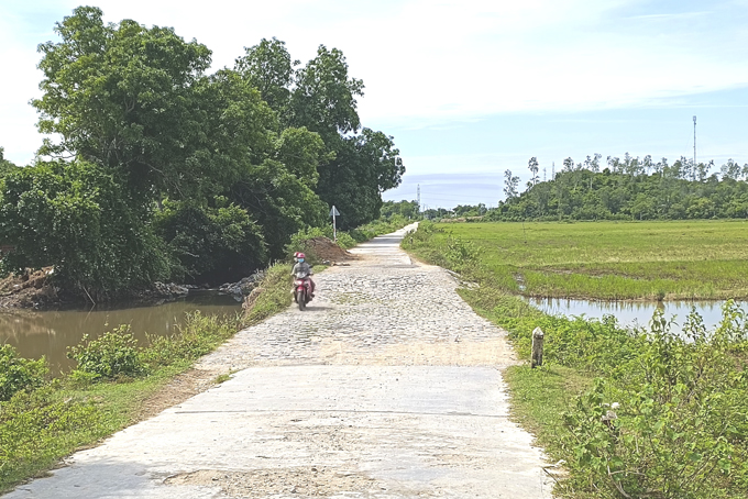 Khu vực tràn Bến Khế đang được đề xuất đầu tư xây dựng công trình vượt lũ.