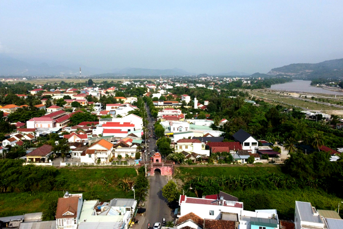 Một góc huyện Diên Khánh.