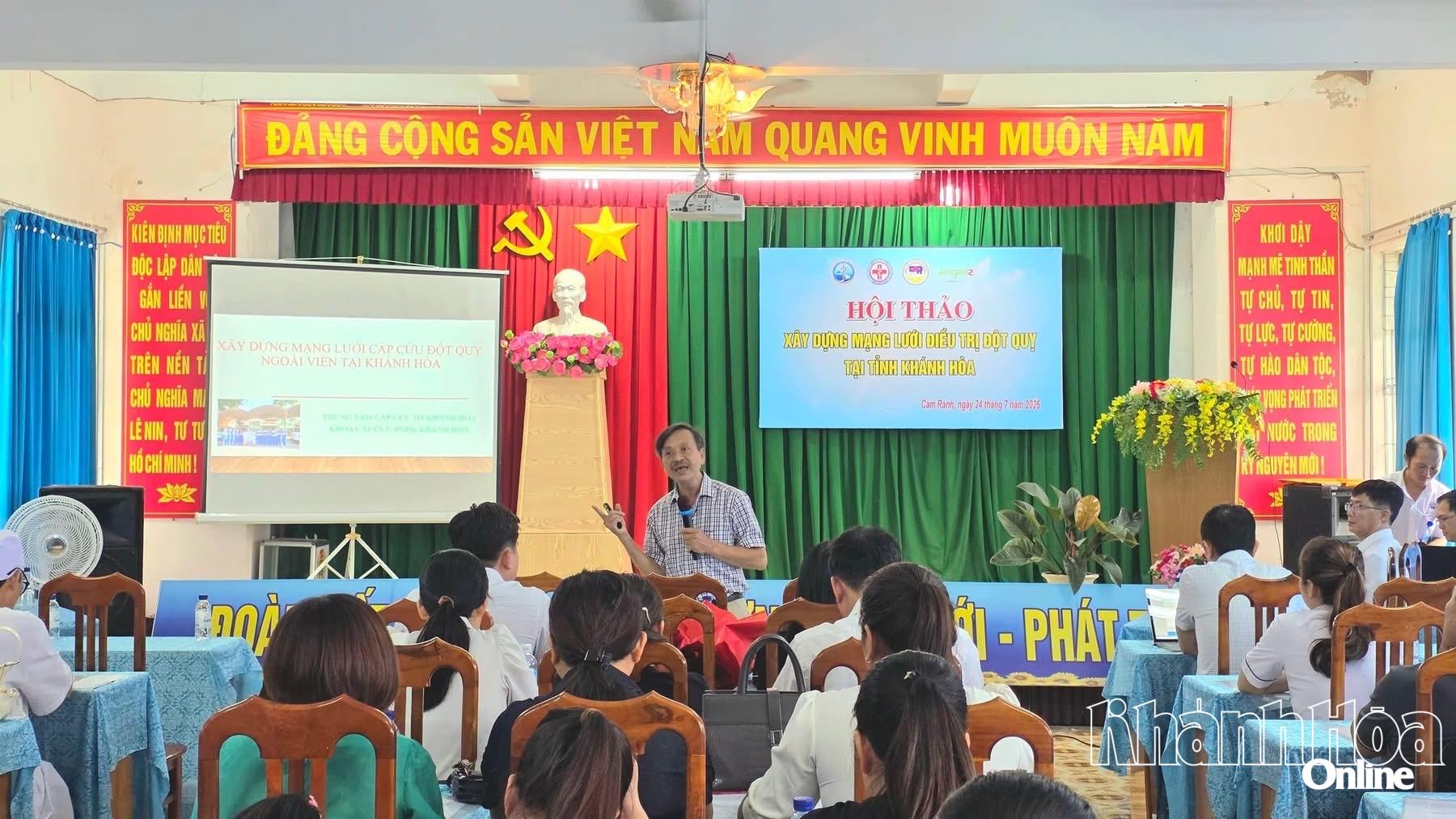 Nâng cao năng lực nhận diện, xử trí đột quỵ cho cán bộ y tế