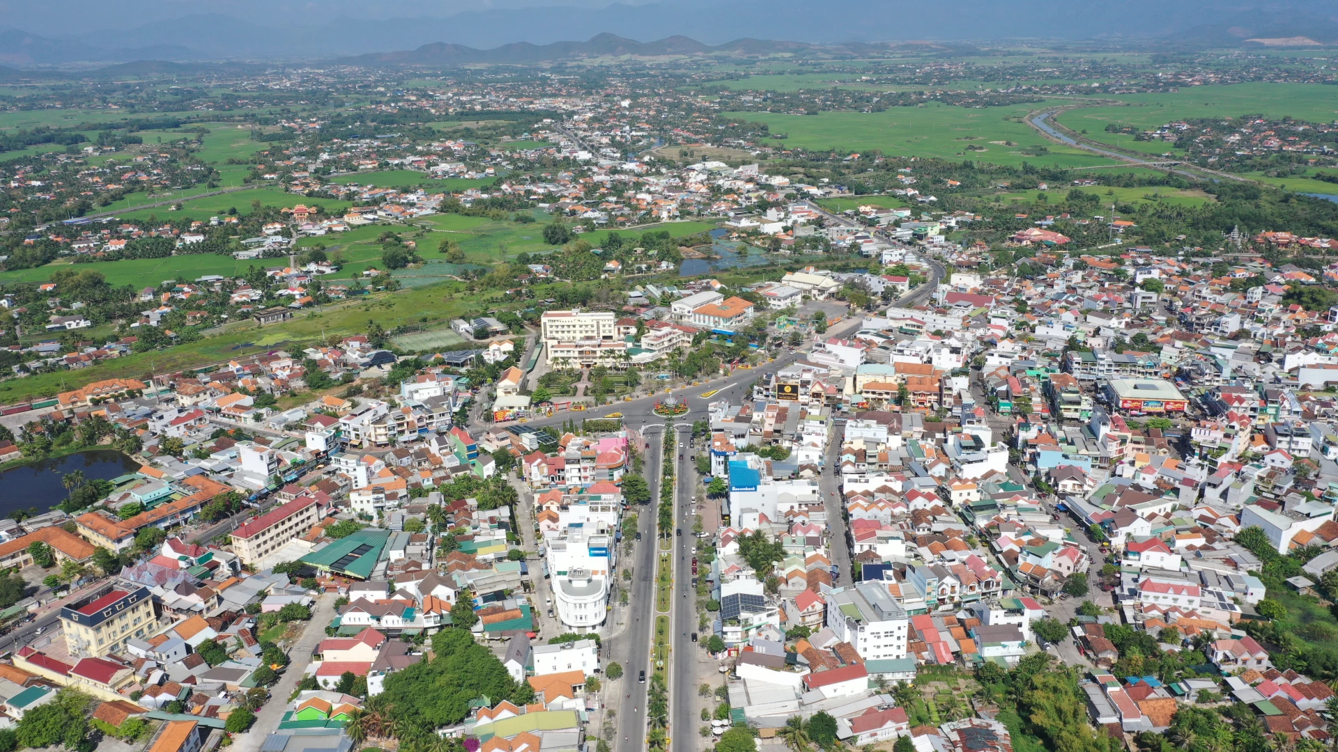 Một khu vực ở phường Ninh Hòa,