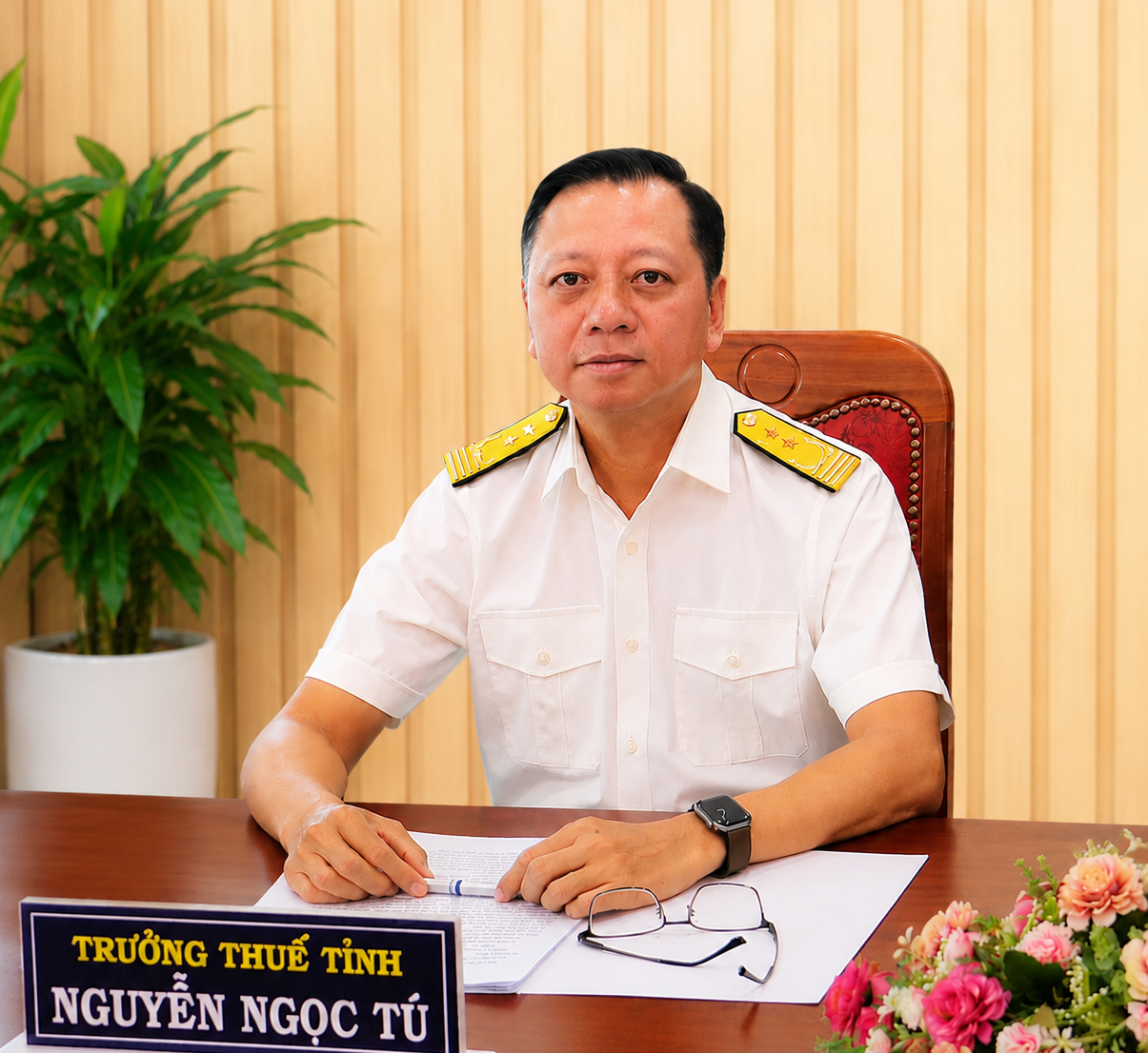 Ông Nguyễn Ngọc Tú - Trưởng Thuế tỉnh.