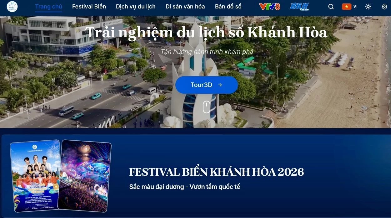 Chuẩn bị ra mắt Nền tảng Du lịch số tỉnh Khánh Hòa