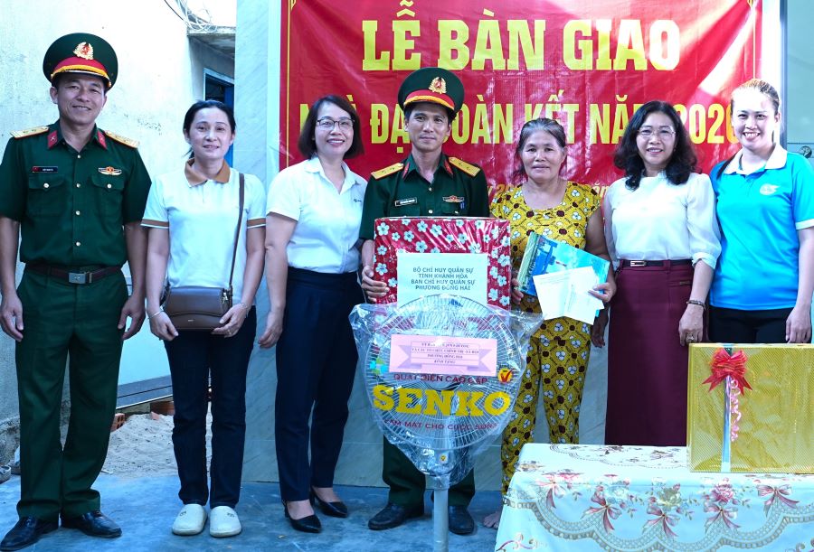 Phường Đông Hải bàn giao nhà Đại đoàn kết cho hộ nghèo